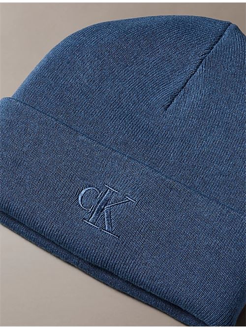 ck fine rib beanie CALVIN KLEIN | LV04D8020GCEC